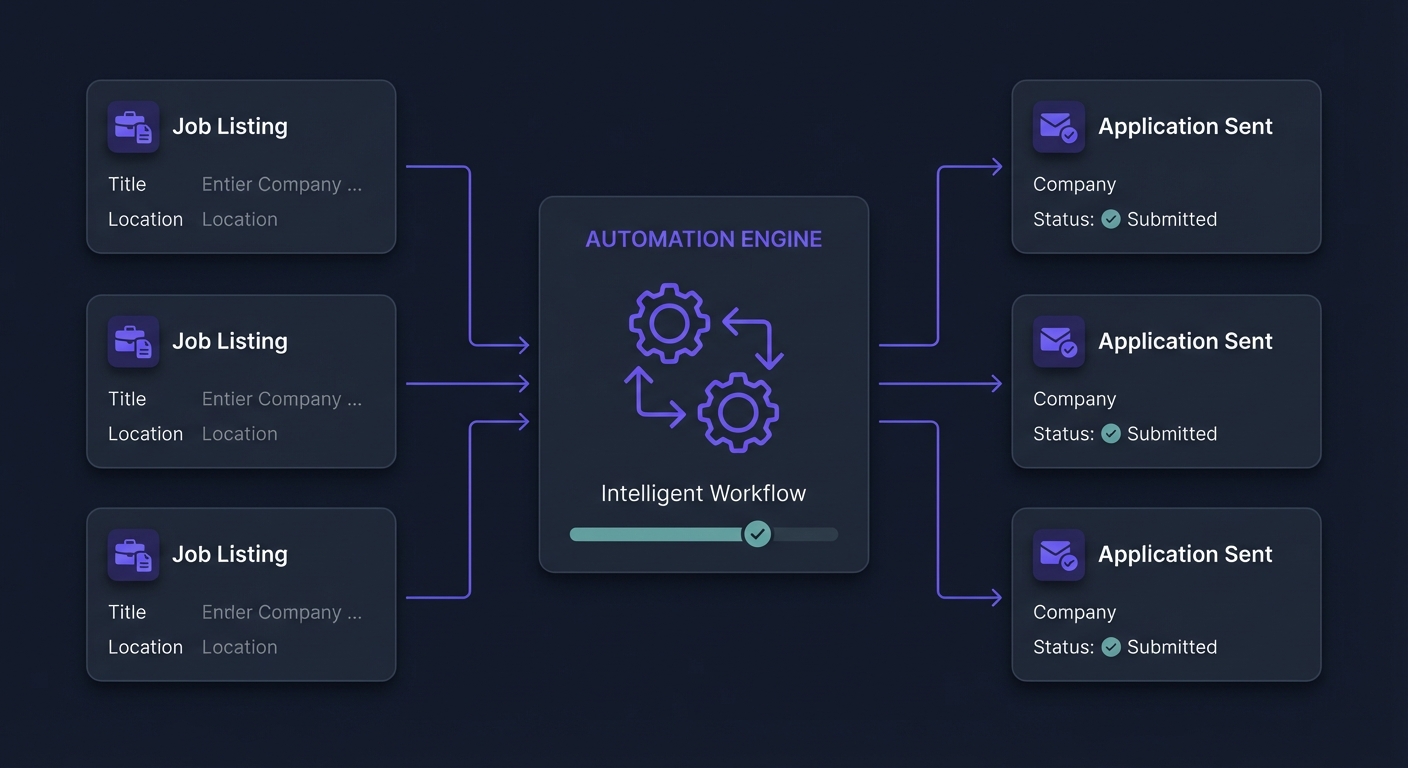 Mass job applications without manual clicking